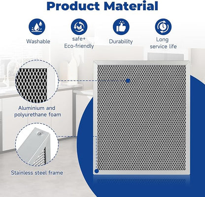 2-Packs 5443 Washable MERV 8 Dehumidifier Filter 10x12x1 Compatible - Image 5