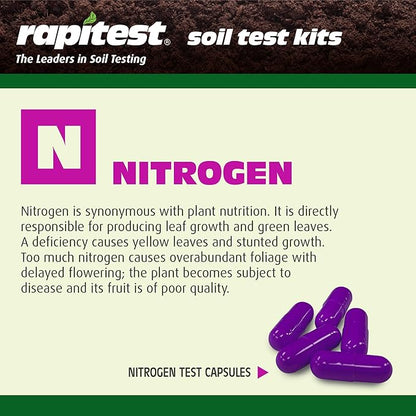 Rapitest Soil Test Kit for Gardens, Vegetables, Flowers and Lawns. USA designed - Image 3