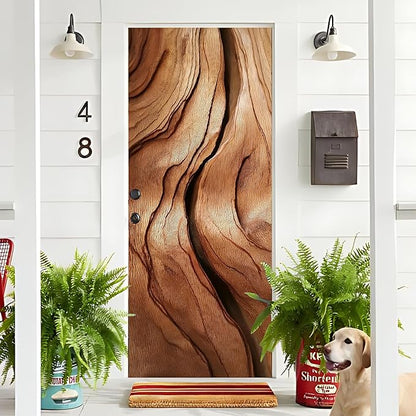 3D Door Decals Stickers, Peel Stick Wall Murals Vinyl Wallpaper Self-Adhesive - Image 4