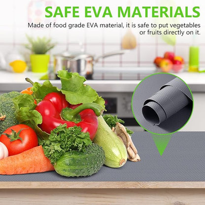 Shelf Liners for Kitchen Cabinets Refrigerator Liners Waterproof Kitchen - Image 4