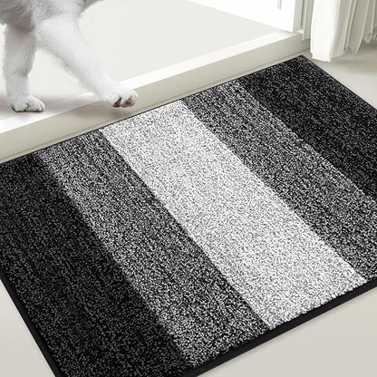 Smiry Dog Door Mat for Muddy Paws, Absorbs Moisture and Dirt, Low-Profile - Image 2