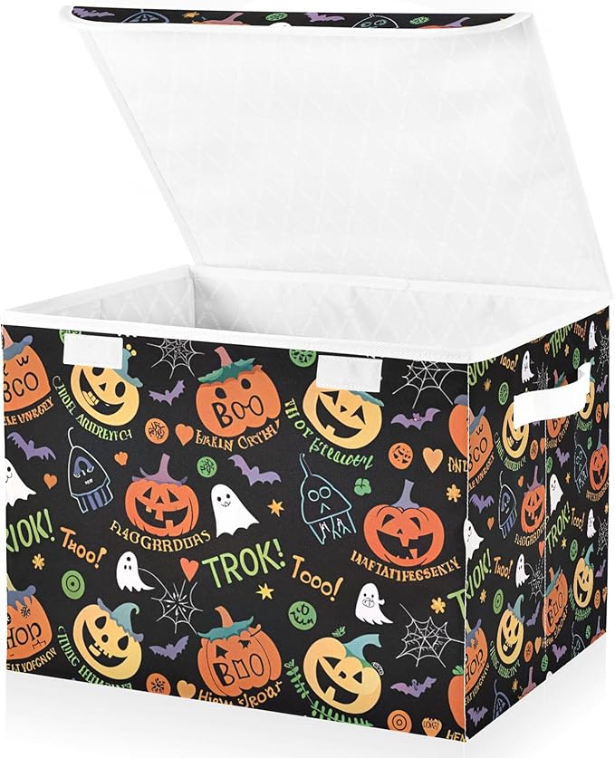 xigua Halloween Ghost Pumpkin Ghosts Storage Bins - Image 2