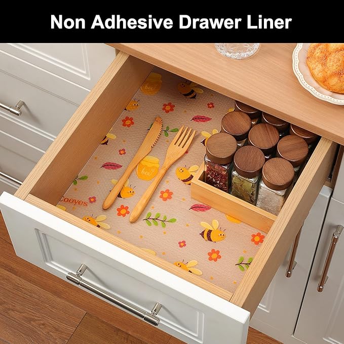 Cooyes Shelf Liner – Non-Slip Cabinet & Drawer Liner - Image 5