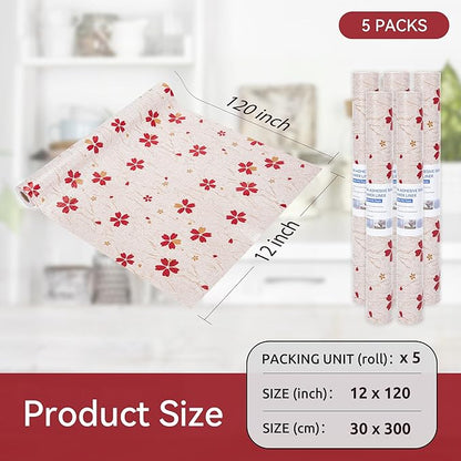 FIFTY FEET 12"x120" Non-Adhesive Shelf Liner - Image 5