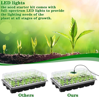 3 Pack Seed Starter Tray Kit - Image 3