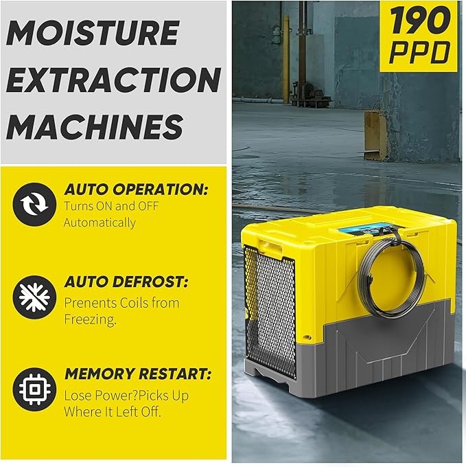 190Pints Commercial Dehumidifier - Image 7