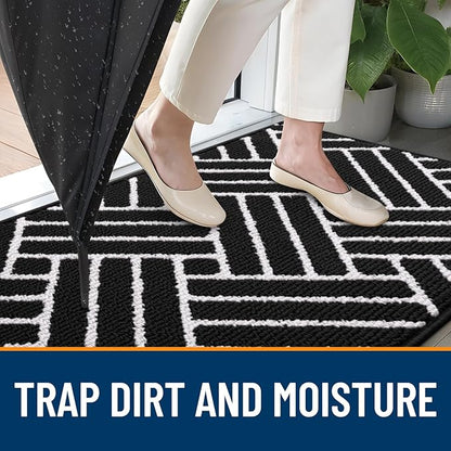 OLANLY Indoor Door Mat, 40x32 Inch, Dirt Resistant and Absorbent, Non-Slip - Image 2