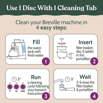Roobi Espresso Cleaning Disc Compatible - Image 8