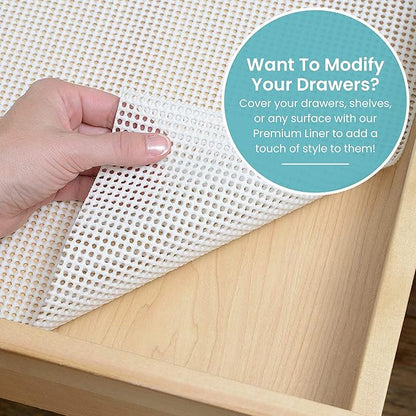 Con-Tact Brand Grip Premium Shelf Liner, Thick and Non-Adhesive Drawer Liner - Image 6