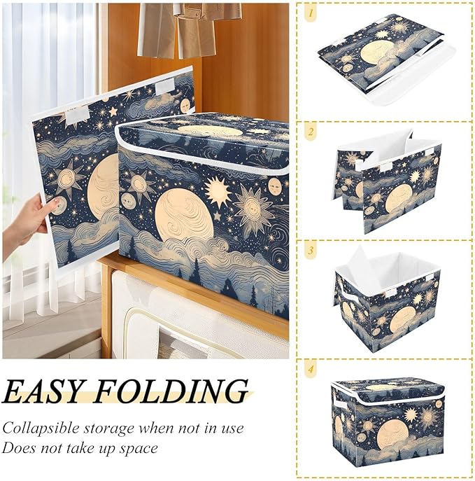 xigua Stars and Moon Storage Bins - Image 4