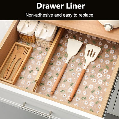 INNOLITES Shelf Liner for Cabinets, Non-Adhesive for Kitchen Drawer Liner - Image 2