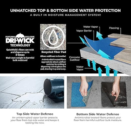QuietWalk Underlayment 100 sq ft – 3 mm Thick – - Image 19