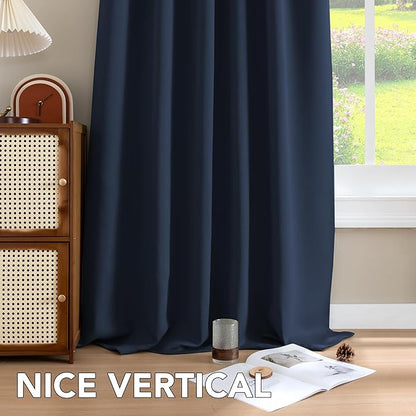 H.VERSAILTEX Blackout Curtains Thermal Insulated Window Treatment Panels Room - Image 8
