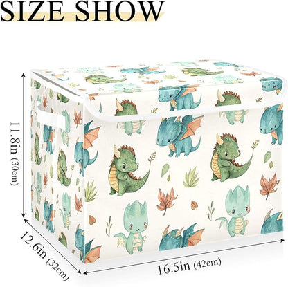 xigua Dragon Watercolor Storage Bins - Image 3