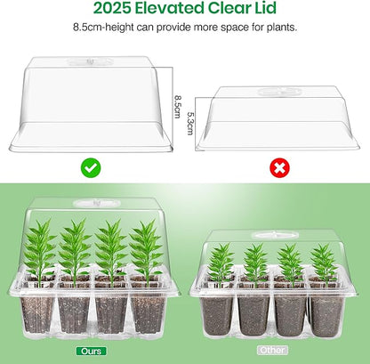 Bonviee 10 Packs Seed Starter Tray - Image 3