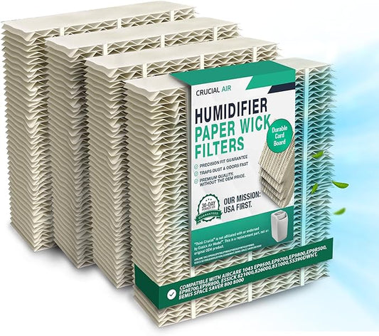4 Replacement Humidifier Paper Wick Filters Compatible by ThinkCrucial