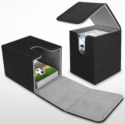 Mlikero 2 Pack Card Deck Box, Commander Deck Box Holds 200+ Single Sleeved Cards - Image 6