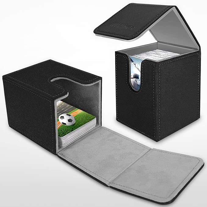 Mlikero 4 Pack Card Deck Box, Commander Deck Box Holds 400+ Single Sleeved Cards - Image 6