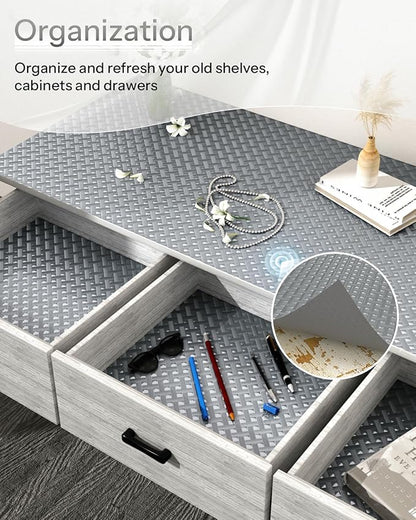 Shelf and Drawer Liner for Kitchen Cabinet, Non-Adhesive 18in x 360in - Image 5