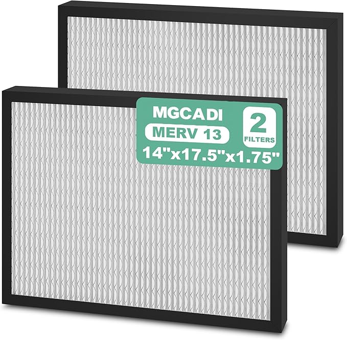 14 x 17.5 x1.75 MERV 13 Replacement Dehumidifier Filter Compatible by MGCADI
