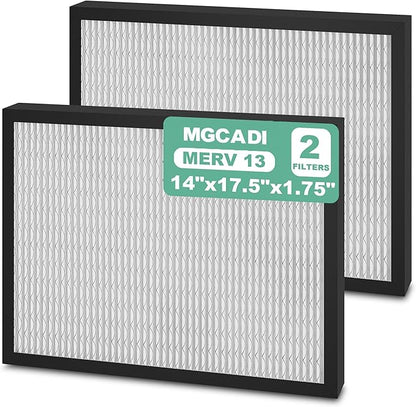 14 x 17.5 x1.75 MERV 13 Replacement Dehumidifier Filter Compatible by MGCADI