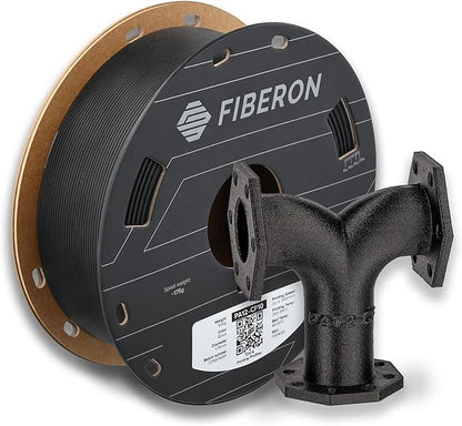 Polymaker Fiberon PA12-CF10 Nylon Filament 1.75mm Black 0.5kg, Low Moisture by Polymaker