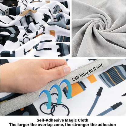 Camera Wrap, Anti-Scratch Lens Protective Wrap pouche, Magic Self-Adhesive Cloth - Image 3