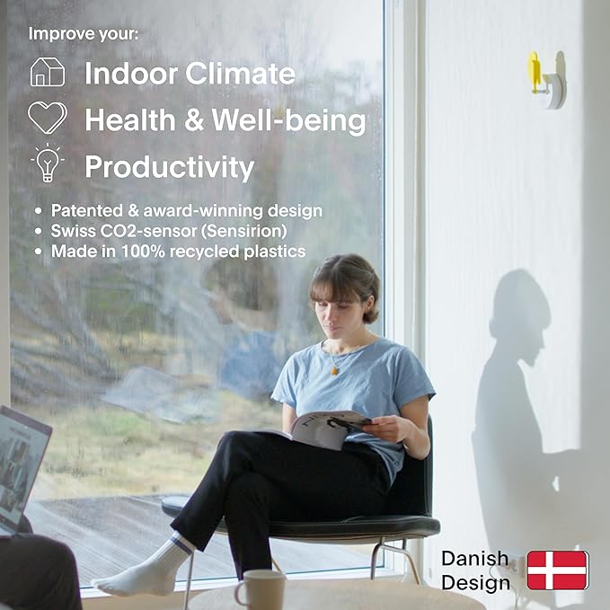 Birdie 2.0 - Design Indoor CO2 Monitor - Air Quality Meter - Image 2