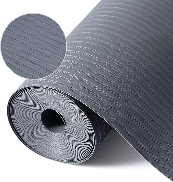 Shelf Liners for Kitchen Cabinets, Non-Adhesive, 17.5 Inch x 30Ft, Non-Slip by McrbeayShelfLiner