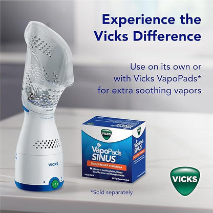 Vicks Sinus Inhaler, New & Improved Non-Medicated Steam Inhaler - Image 8