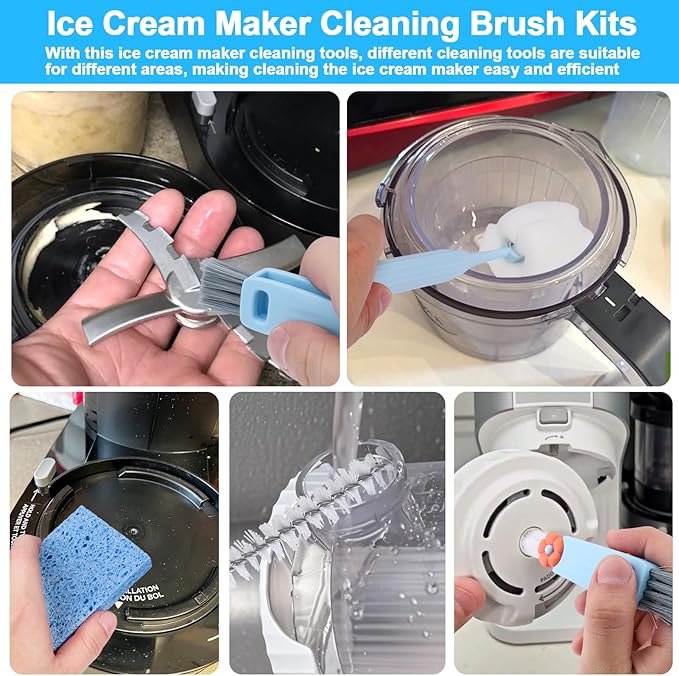 XANGNIER Ice Cream Maker Machine Cleaning Brush Kits - Image 3