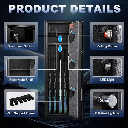 Marcree 8-10 Gun Safe, Gun Cabinets - Image 7