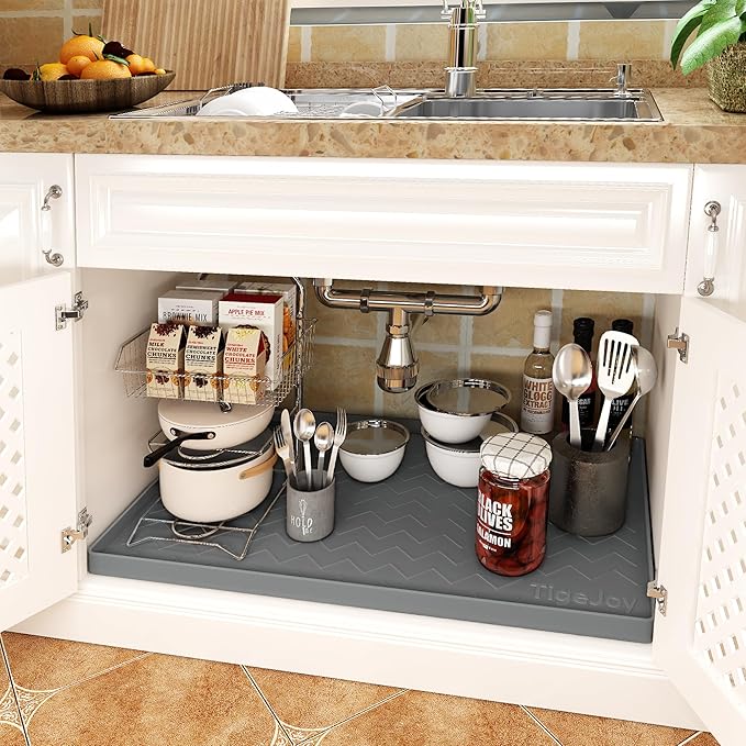 TigeJoy 22" x 19" Under Sink Mats - Image 3