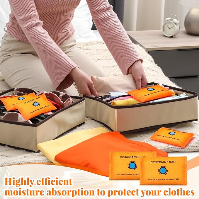 5 Packs 100g Rechargeable Desiccant Moisture Absorbing Bag - Image 6