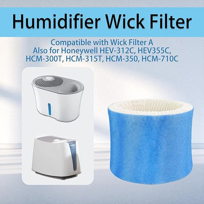4 Pack HAC504 Replacement Humidifiers Wick Filter A | - Image 2