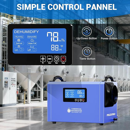 145 Pint Commercial Dehumidifier - Image 3