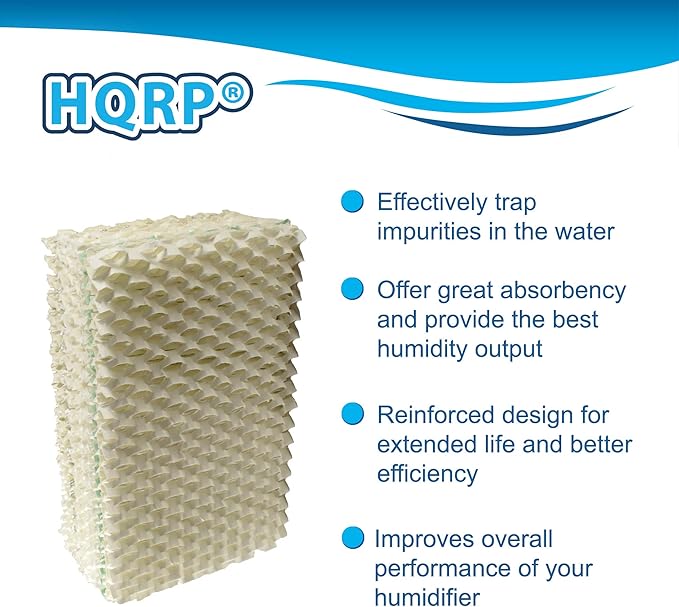 HQRP 2-Pack Wick Filter Compatible - Image 3