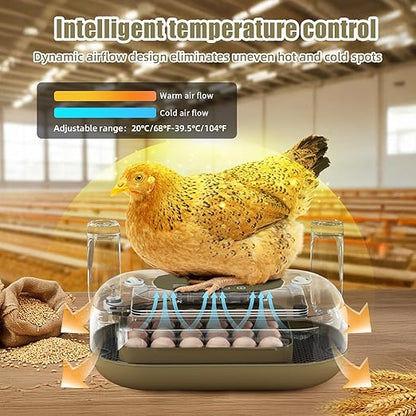 XOTTI Incubator for Hatching Eggs, 24 Egg Incubator - Image 3