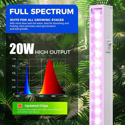 Barrina T5 Grow Lights for Indoor Plants, Full Spectrum, 4ft 160W, LED Grow - Image 4