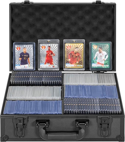 Toploader Storage Box for 3" x 4" 35pt Rigid Card, Top Loader Cards Hard by OUUTMEE