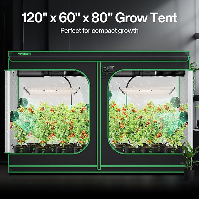 VIVOSUN S105 10x5 Grow Tent - Image 8