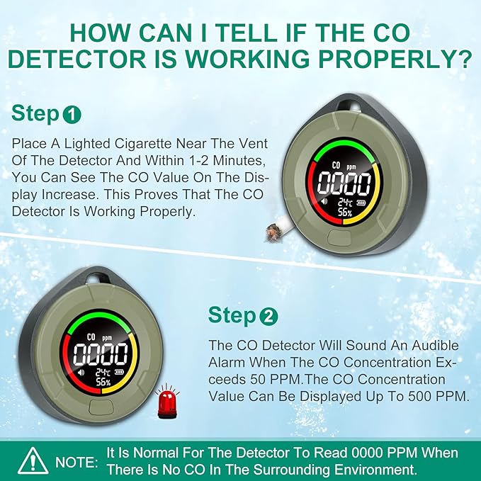 Portable Carbon Monoxide Detector - Image 8