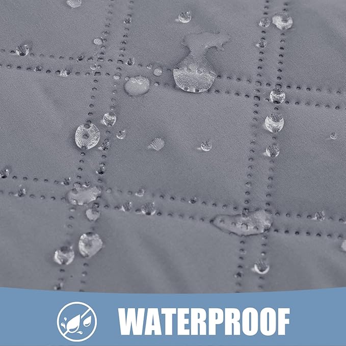 Smiry Waterproof Couch Covers for Dogs Washable, Reversible Pet Couch Covers - Image 2