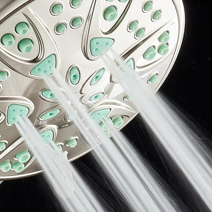 AquaDance Antimicrobial – Anti-Clog High-Pressure 6-Setting Shower Head - Image 6