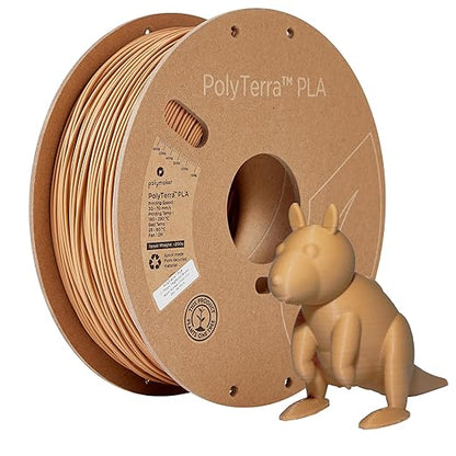 Polymaker PolyTerra Matte PLA 3D Printer Filament – Hides Layer Lines, AMS by Polymaker