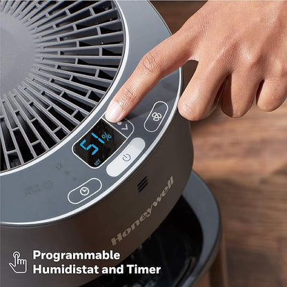 Honeywell Top Fill Tower Humidifier, Digital Humidistat, Home or Office - Image 4