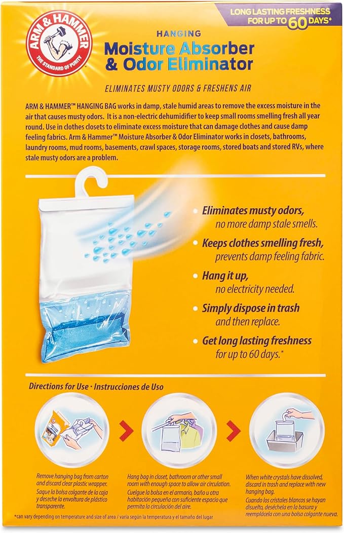 Hammer Hanging Moisture Absorbers and Odor Eliminator - Image 3