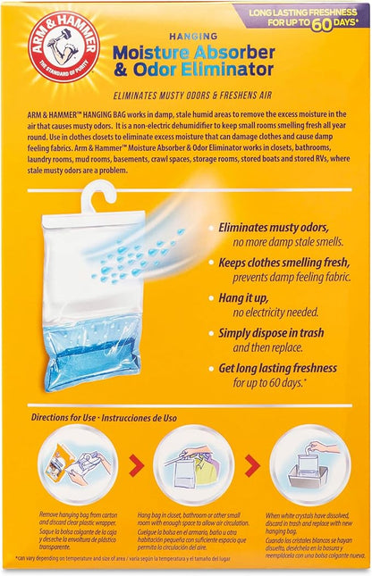 Hammer Hanging Moisture Absorbers and Odor Eliminator - Image 3