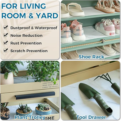 Hersvin Shelf Liners 24 in x 20 ft EVA Drawer Mats, Non-Adhesive Cupboard - Image 9