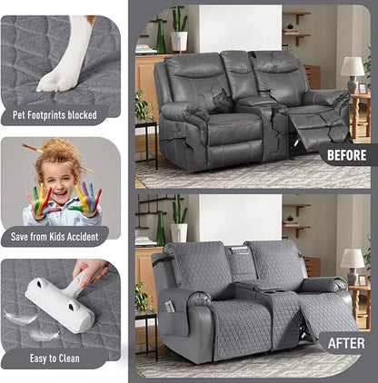 TAOCOCO 100% Waterproof Loveseat Recliner Cover - Image 5